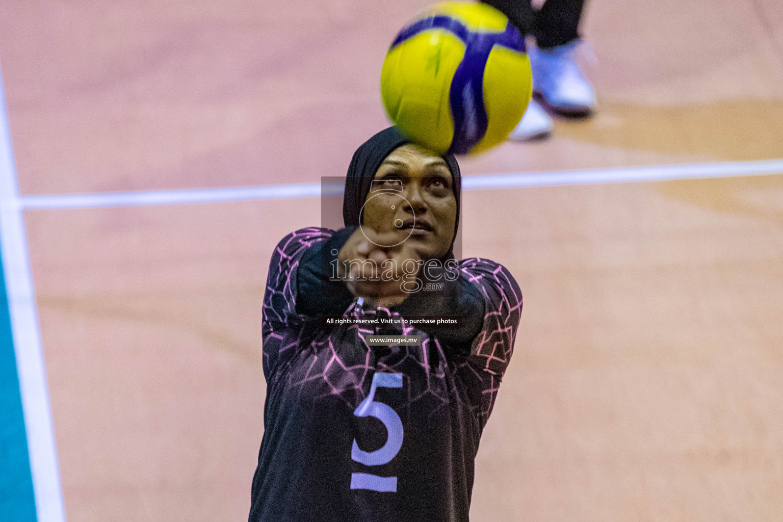 Volleyball Association Cup 2022-Women's Division-Match Day 6 was held in Male', Maldives on 28th May 2022 at Social Center Indoor Hall Photos By: Nausham Waheed /images.mv