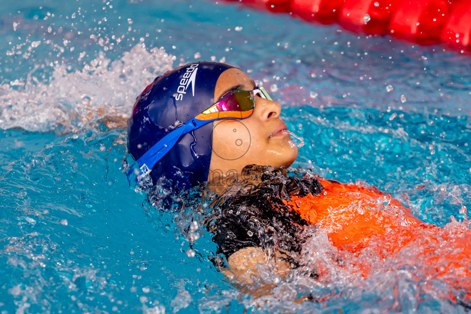 Day 1 of National Swimming Championship 2024 held in Hulhumale', Maldives on Friday, 13th December 2024. Photos: Nausham Waheed / images.mv