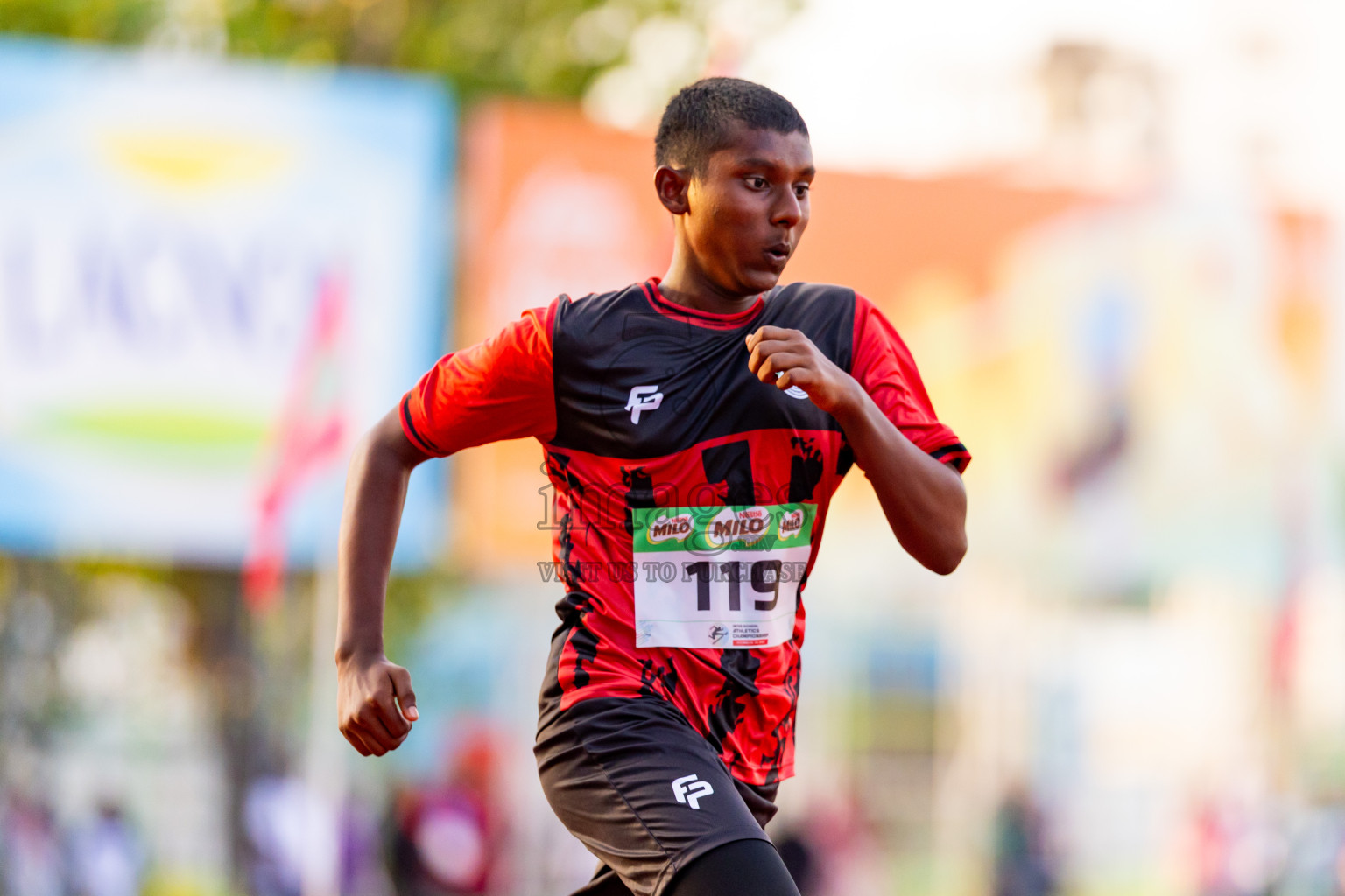 Day 1 of Inter-school Athletics Championship 2025 held in Ekuveni Synthetic Track, Male', Maldives on Monday, 06th October 2025. Photos by: Nausham Waheed / Images.mv