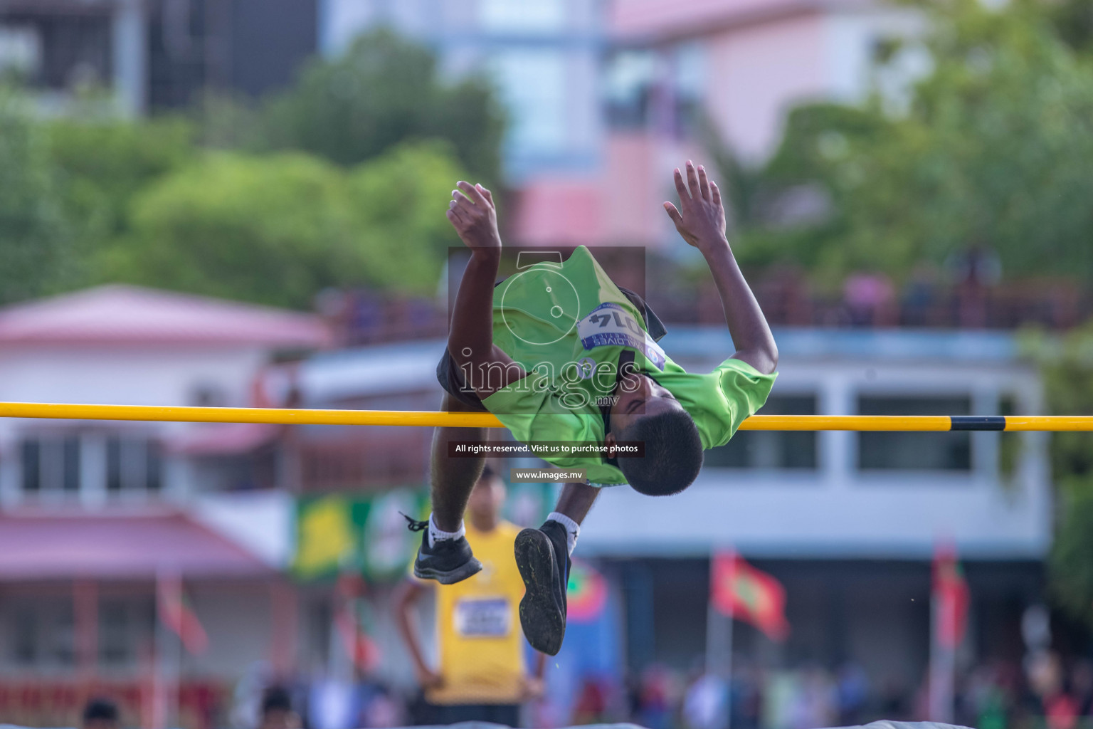 Day 1 of Inter-School Athletics Championship held in Male', Maldives on 22nd May 2022. Photos by: Nausham Waheed / images.mv