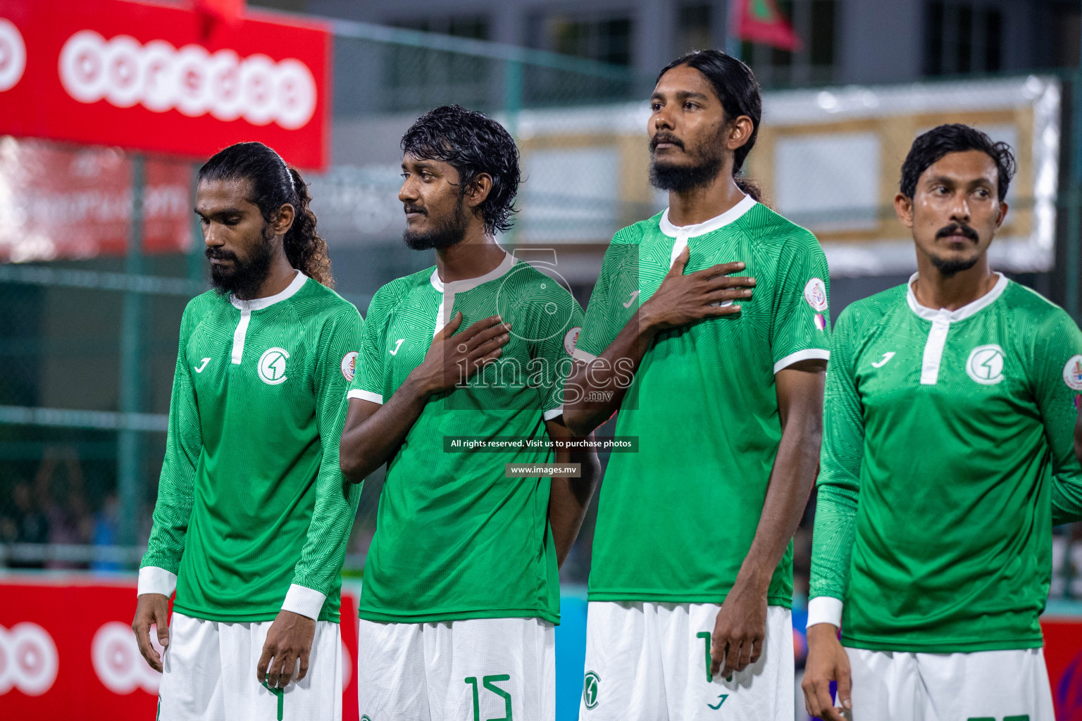 Team FSM vs Club HDC in the Quarter Finals of Club Maldives 2021 held at Hulhumale;, on 12th December 2021 Photos: Ismail Thoriq / images.mv