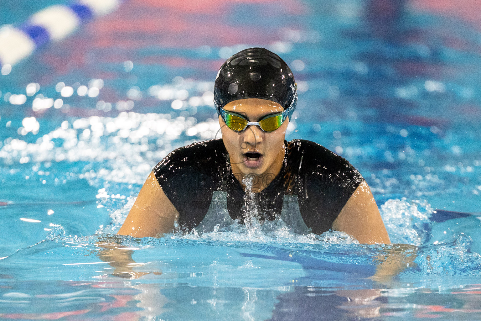 Day 7 of National Swimming Competition 2024 held in Hulhumale', Maldives on Thursday, 19th December 2024.
Photos: Ismail Thoriq / images.mv