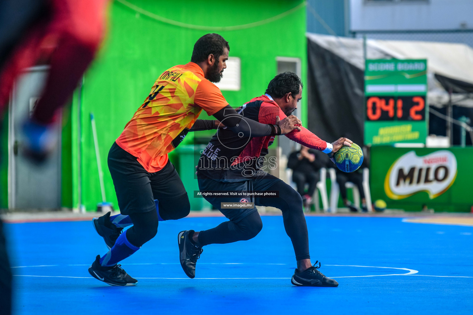 Milo 9th Handball Maldives Championship 2022 Day 1 held in Male', Maldives on 17th October 2022 Photos By: Nausham Waheed /images.mv