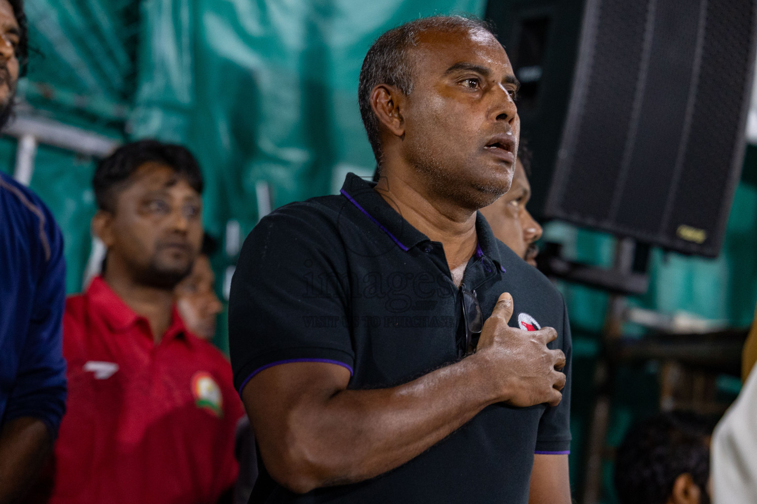 B Eydhafushi vs L Gan in the Final of Golden Futsal Challenge 2024 was held on Thursday, 7th March 2024, in Hulhumale', Maldives 
Photos: Ismail Thoriq / images.mv