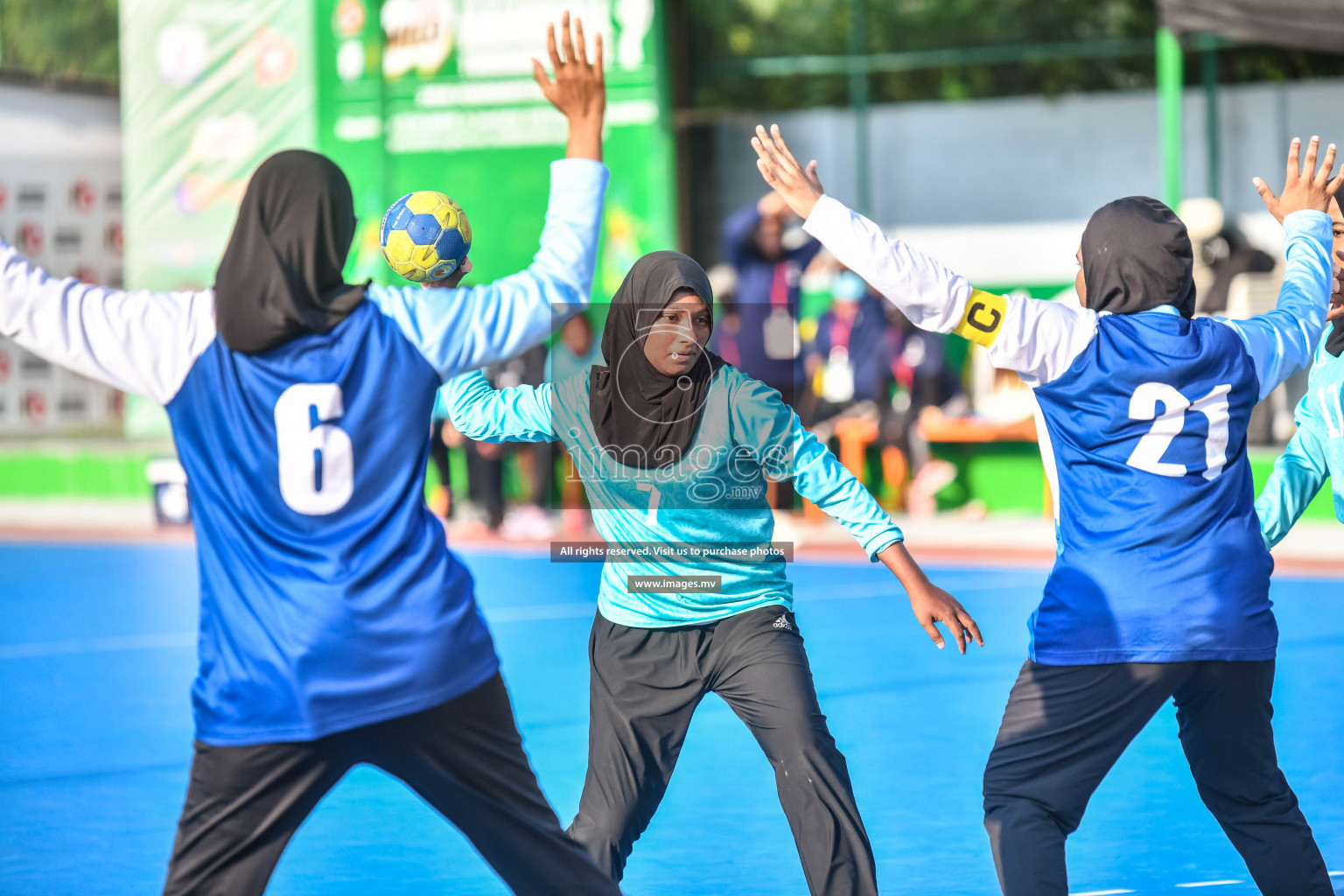 Day 13 of Milo 6th Inter Office Handball Tournament 2022 - Photos by  Nausham Waheed