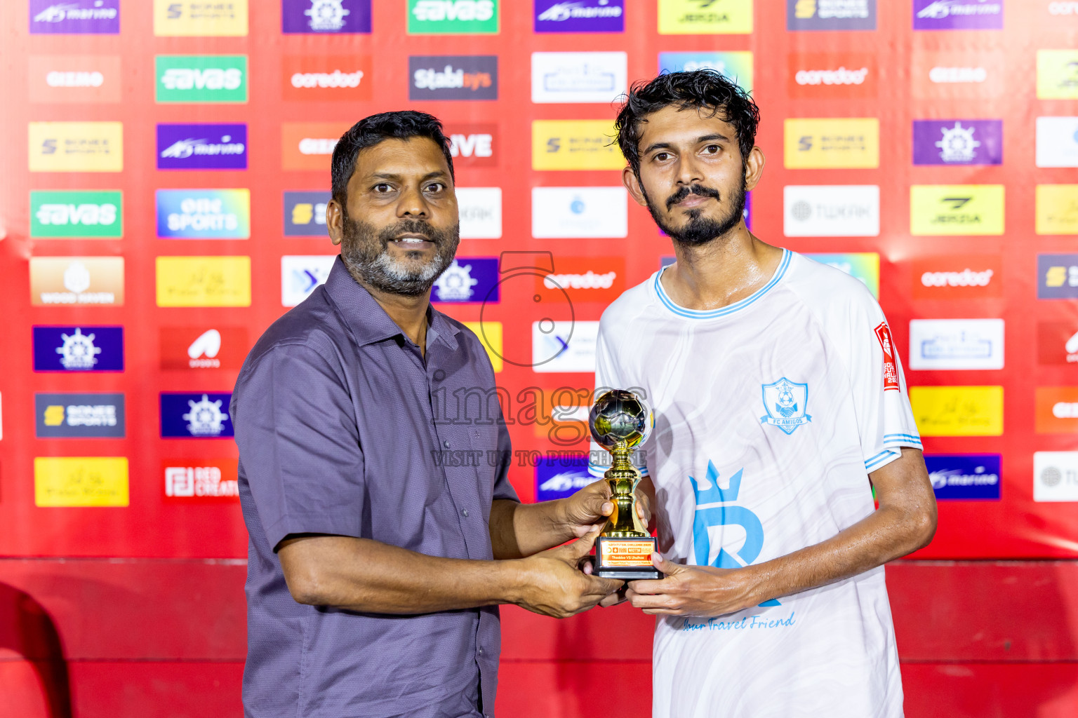 AA Thoddoo vs AA Ukulhas in Day 11 of Golden Futsal Challenge 2025 was held on Wednesday, 15th January 2025, in Hulhumale', Maldives Photos: Nausham Waheed / images.mv