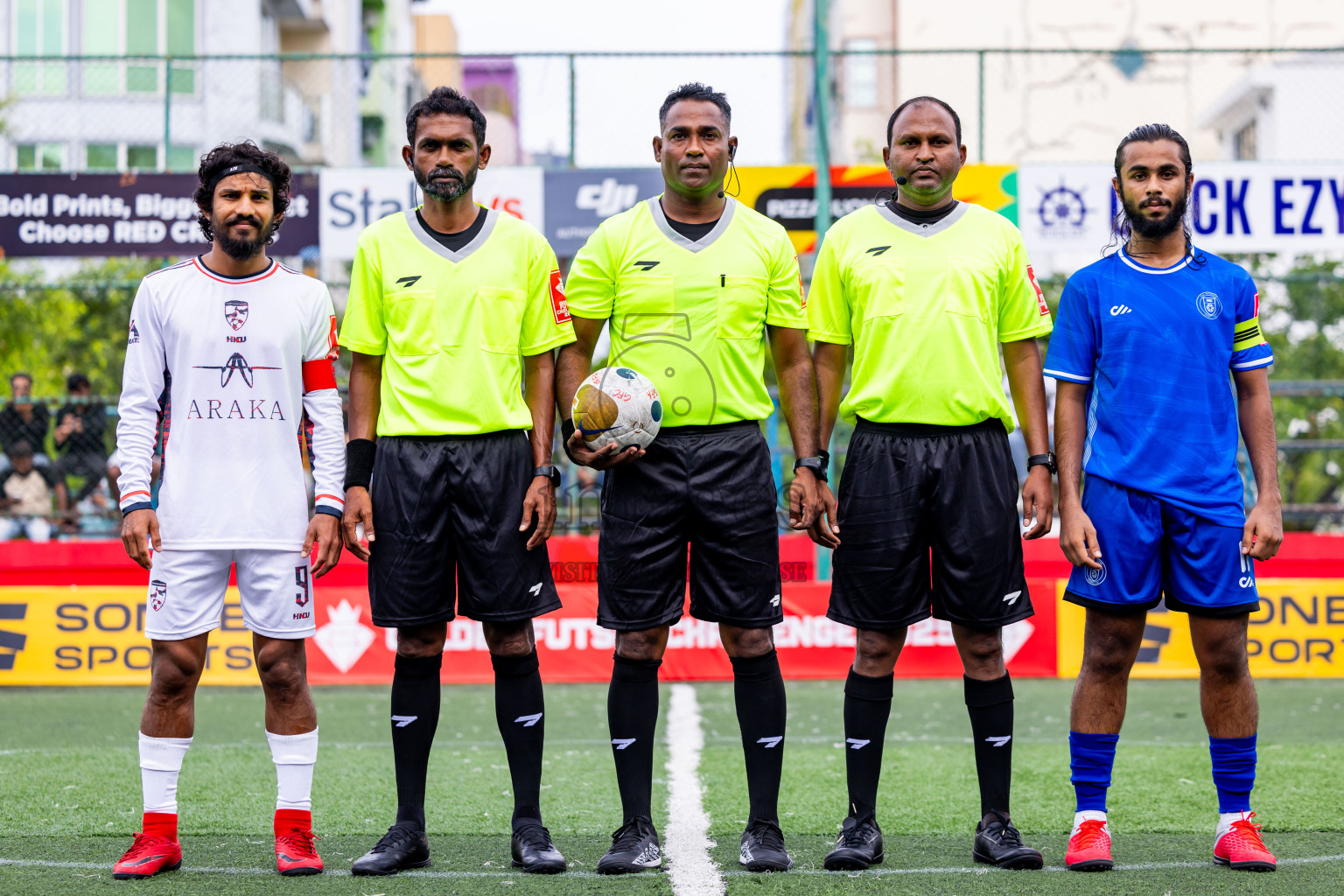 R Meedhoo VS R Inguraidhoo in Day 6 of Golden Futsal Challenge 2025 on Friday, 6th January 2025, in Hulhumale', Maldives Photos: Nausham Waheed / images.mv