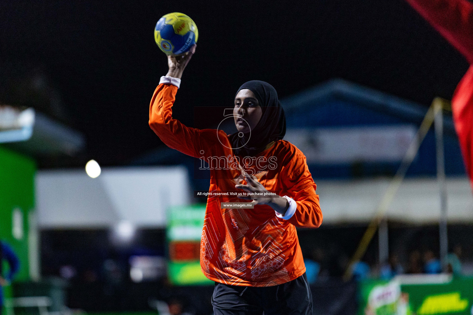 Day 2 of 7th Inter-Office/Company Handball Tournament 2023, held in Handball ground, Male', Maldives on Saturday, 17th September 2023 Photos: Nausham Waheed/ Images.mv