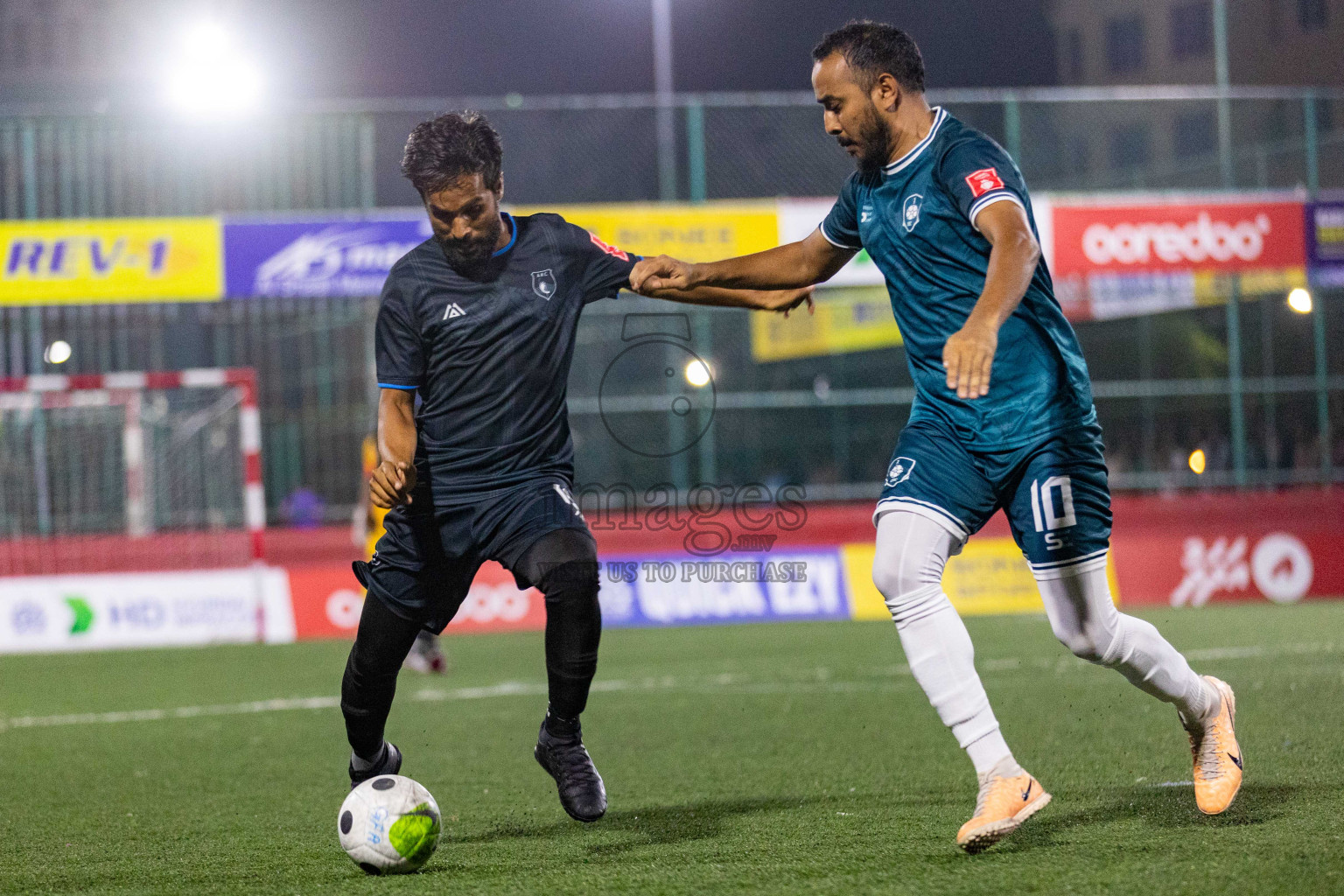 R Dhuvaafaru vs R Alifushi in Golden Futsal Challenge 2024 was held on Tuesday, 16th January 2024, in Hulhumale', Maldives
Photos: Ismail Thoriq / images.mv