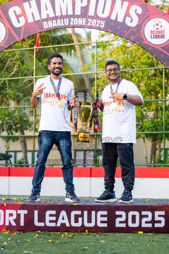 Final of Resort League 2025 (Dhaalu Zone) was held on Saturday, 24th May 2025 in Niyama Private island, Dhaalu Atoll, Maldives. Photos: Nausham Waheed / images.mv