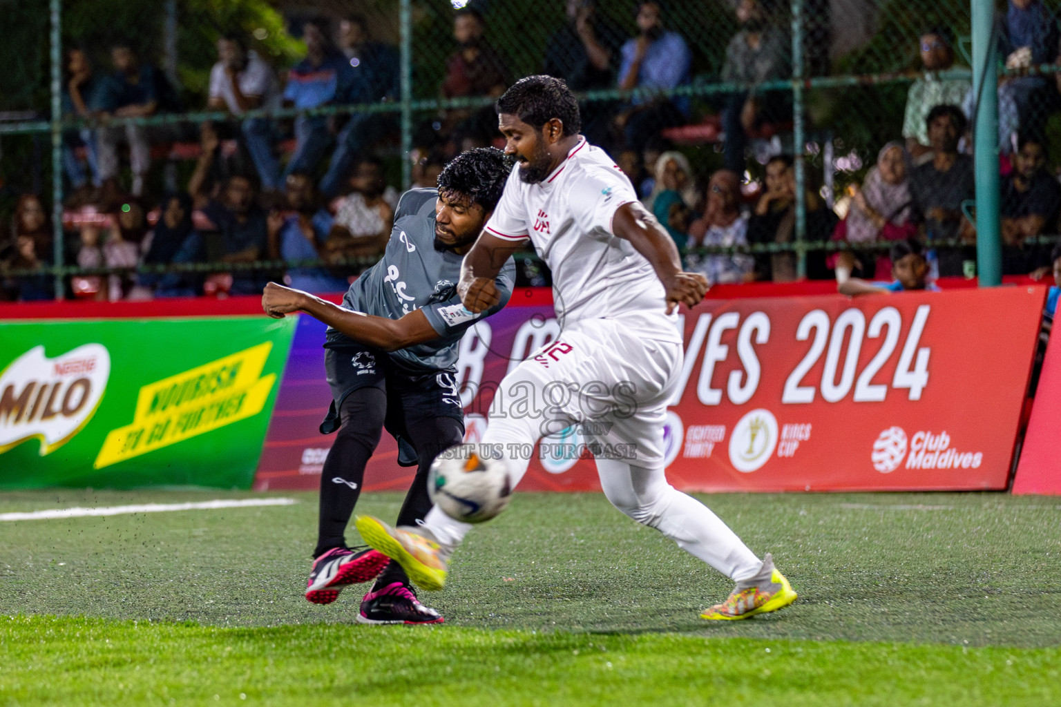 CRIMINAL COURT vs MIRA RC in Club Maldives Classic 2024 held in Rehendi Futsal Ground, Hulhumale', Maldives on Wednesday, 11th September 2024. 
Photos: Hassan Simah / images.mv