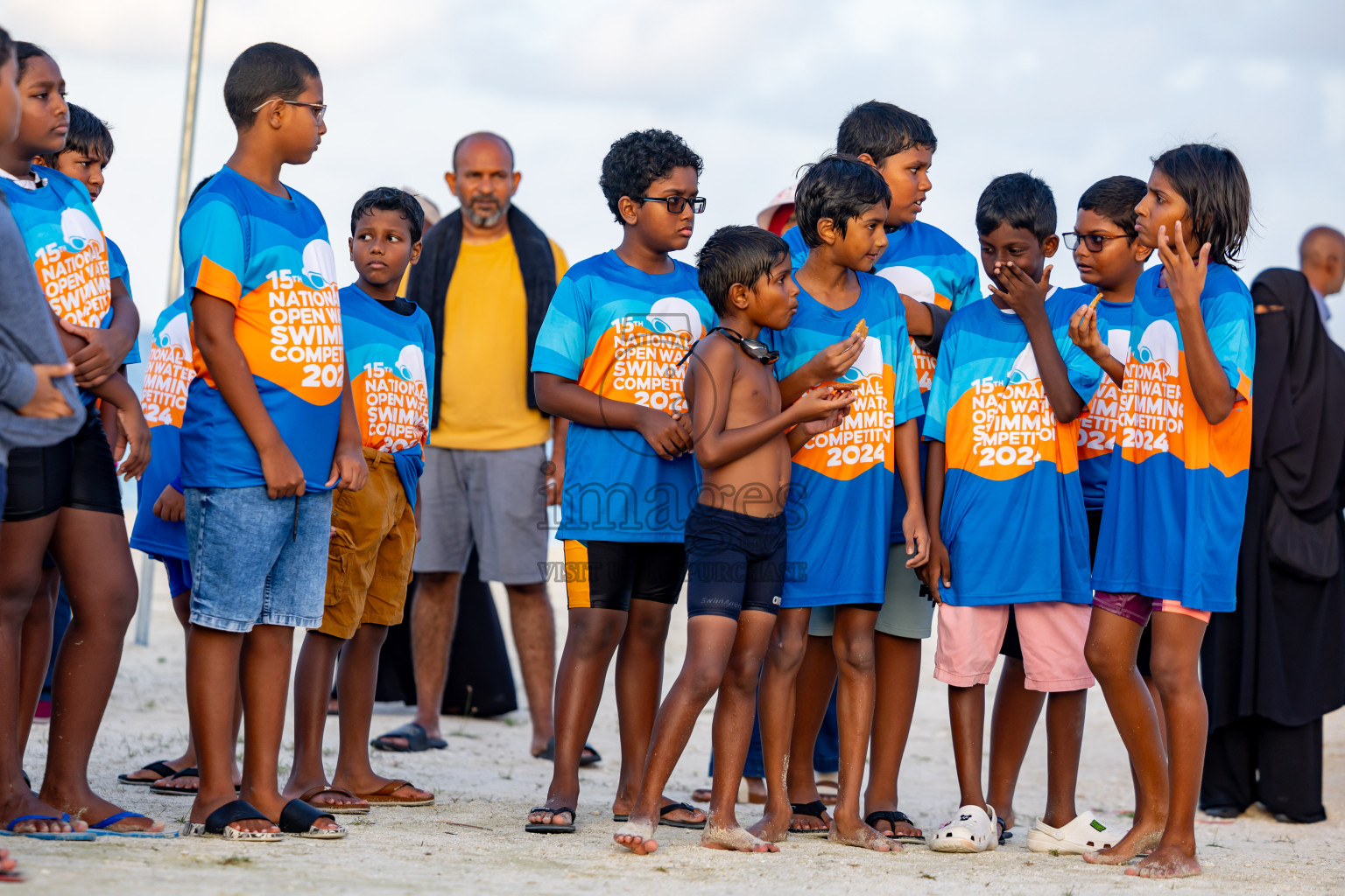 15th National Open Water Swimming Competition 2024 held in Kudagiri Picnic Island, Maldives on Saturday, 28th September 2024. Photos: Nausham Waheed / images.mv