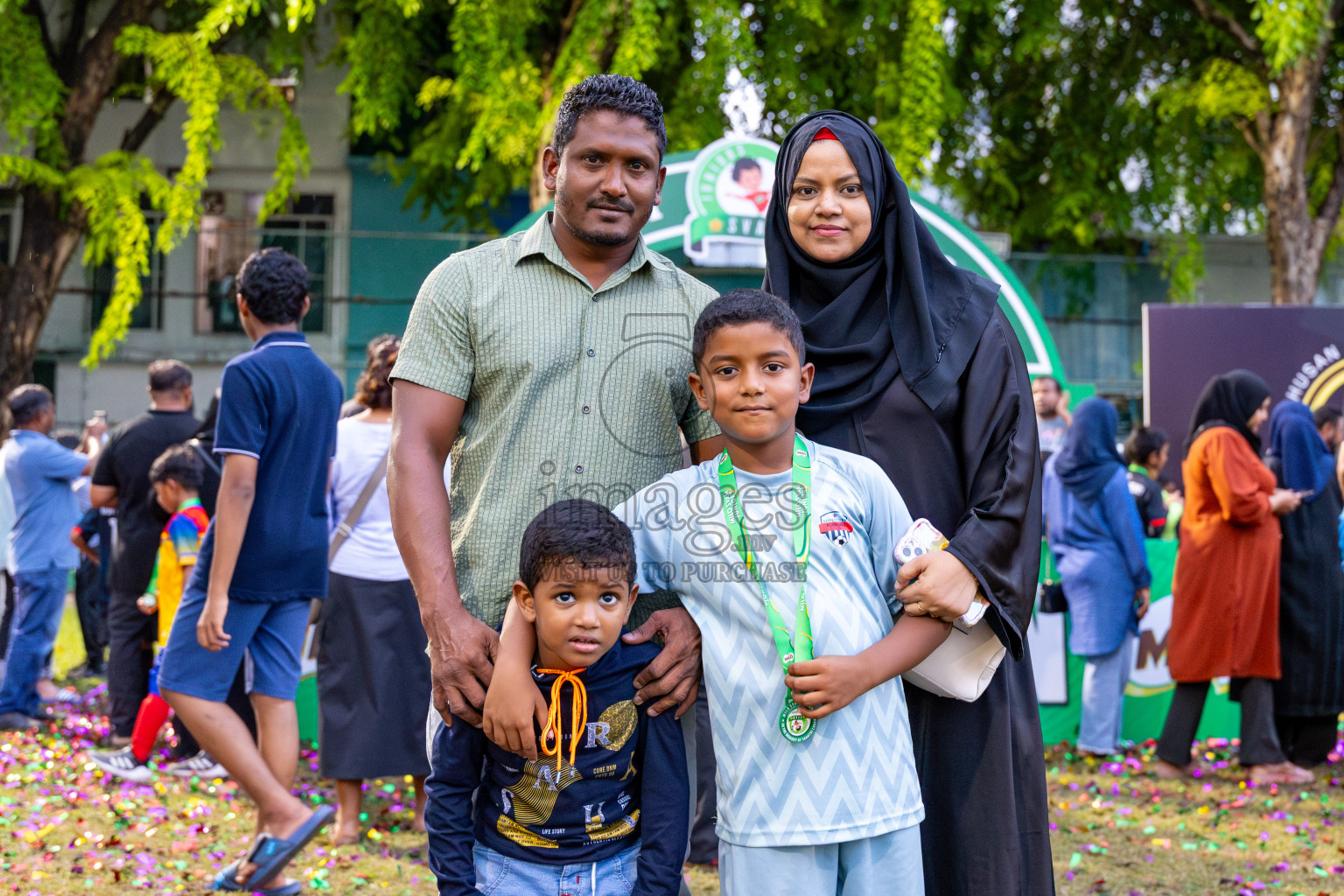 Day 3 of MILO SVAM Juniors 2025 (U-8) was held at Henveiru Stadium in Male', Maldives on Saturday, 28th June 2025. Photos: Ismail Thoriq / images.mv