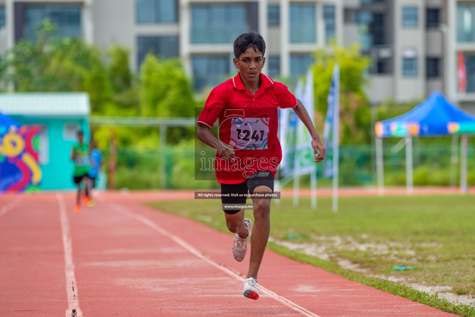 Day two of Inter School Athletics Championship 2023 was held at Hulhumale' Running Track at Hulhumale', Maldives on Sunday, 15th May 2023. Photos: Nausham Waheed / images.mv