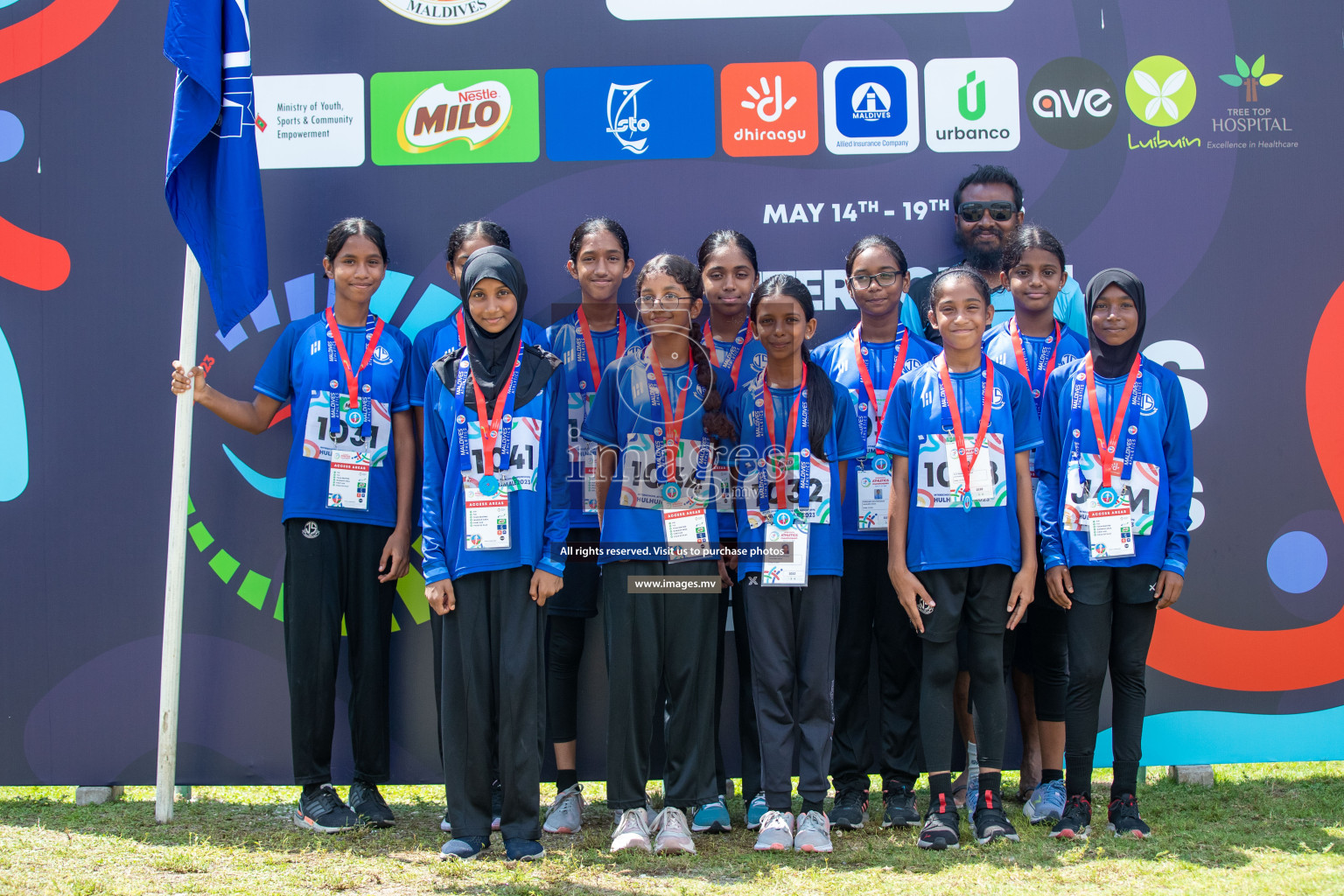 Day four of Inter School Athletics Championship 2023 was held at Hulhumale' Running Track at Hulhumale', Maldives on Wednesday, 18th May 2023. Photos:  Nausham Waheed / images.mv