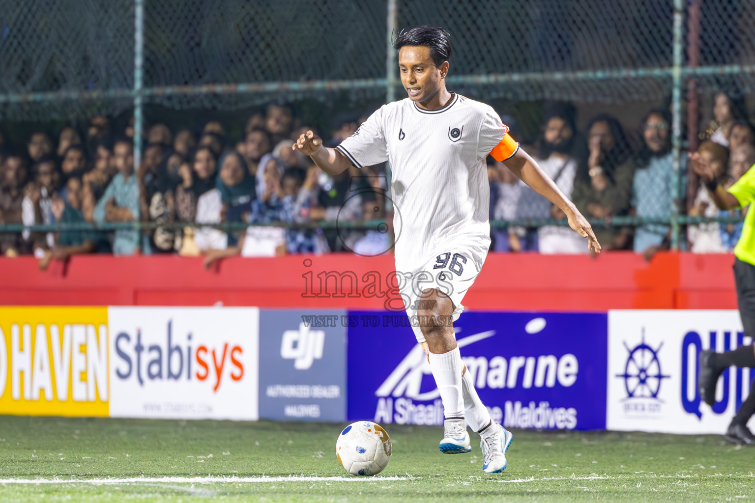 R Dhuvaafaru vs R Inguraidhoo in Raa Atoll Final in Day 24 of Golden Futsal Challenge 2025 was held on Tuesday , 28th January 2025, in Hulhumale', Maldives. Photos: Ismail Thoriq / images.mv