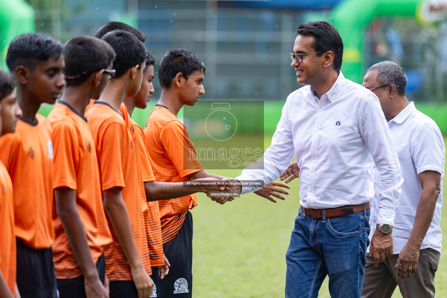 Day 2 of MILO Academy Championship 2023 (u14) was held in Henveyru Stadium Male', Maldives on 4th November 2023. Photos: Nausham Waheed / images.mv