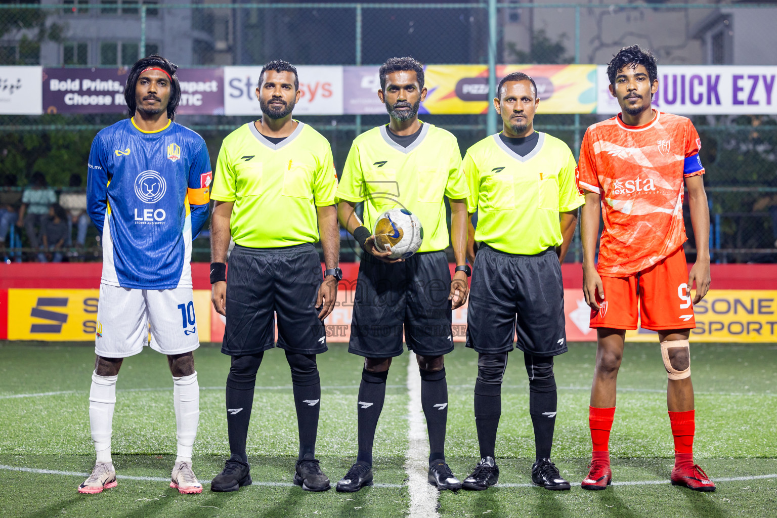 GA Nilandhoo vs GA Kanduhulhudhoo in Day 14 of Golden Futsal Challenge 2025 was held on Saturday, 18th January 2025, in Hulhumale', Maldives. Photos: Nausham Waheed / images.mv