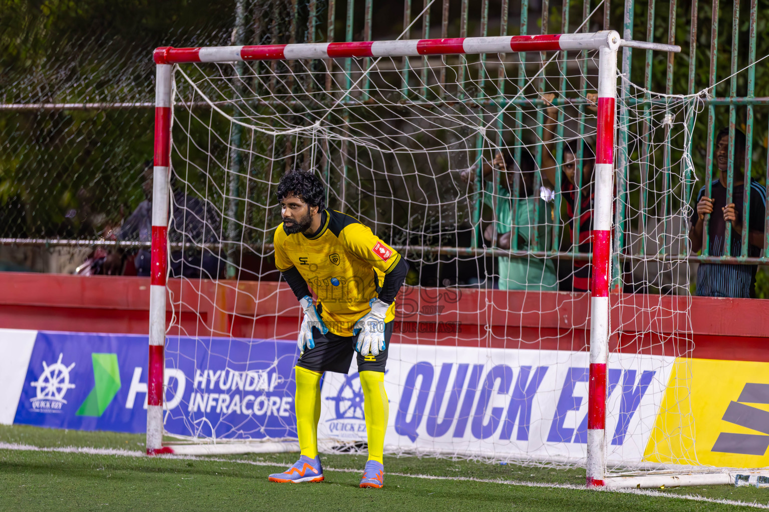 Machchangoalhi vs Maafannu on Day 34 of Golden Futsal Challenge 2024 was held on Monday, 19th February 2024, in Hulhumale', Maldives
Photos: Ismail Thoriq / images.mv