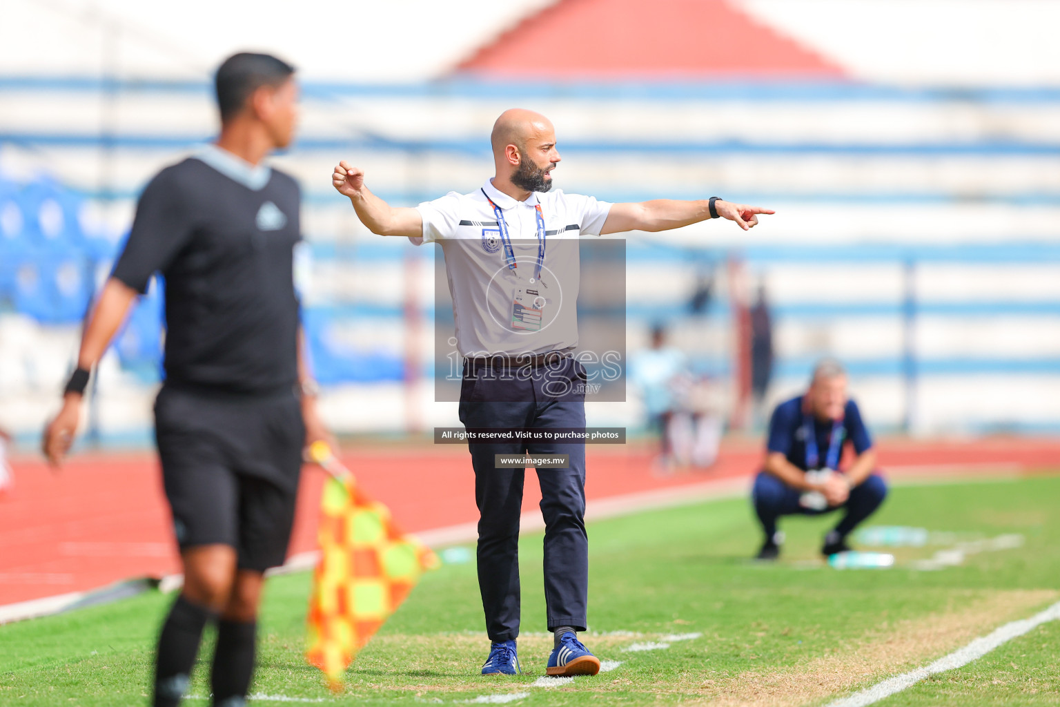 Kuwait vs Bangladesh in the Semi-final of SAFF Championship 2023 held in Sree Kanteerava Stadium, Bengaluru, India, on Saturday, 1st July 2023. Photos: Nausham Waheed, Hassan Simah / images.mv