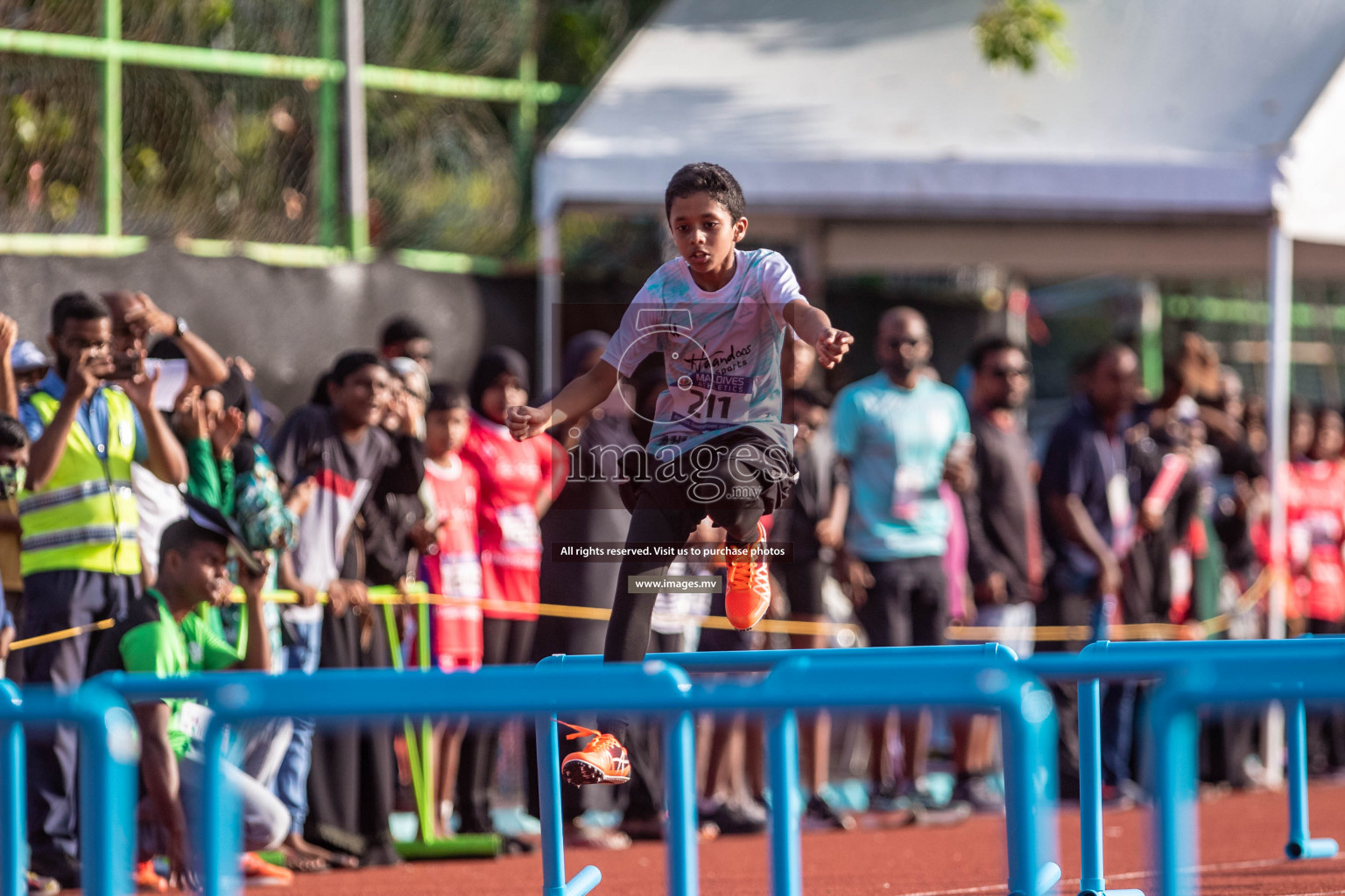 Day 4 of Inter-School Athletics Championship held in Male', Maldives on 26th May 2022. Photos by: Nausham Waheed / images.mv