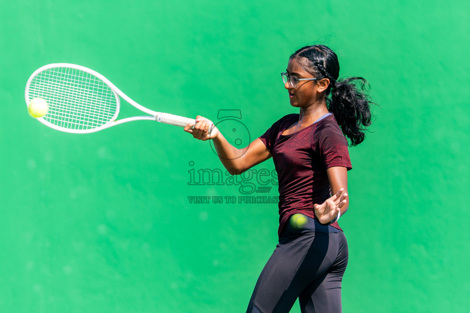 Day 3 of ATF Maldives Junior Open Tennis was held in Male' Tennis Court, Male', Maldives on Wednesday, 11th December 2024. Photos: Nausham Waheed / images.mv