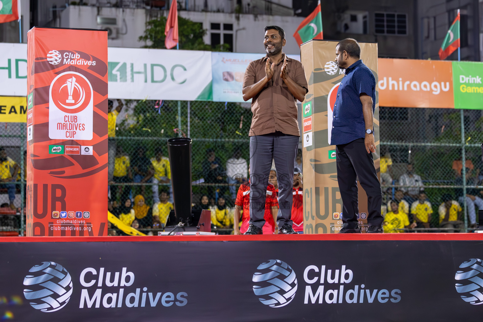 WAMCO vs RRC in the Final of Club Maldives Cup 2024 was held in Rehendi Futsal Ground, Hulhumale', Maldives on Friday, 18th October 2024. Photos: Ismail Thoriq / images.mv