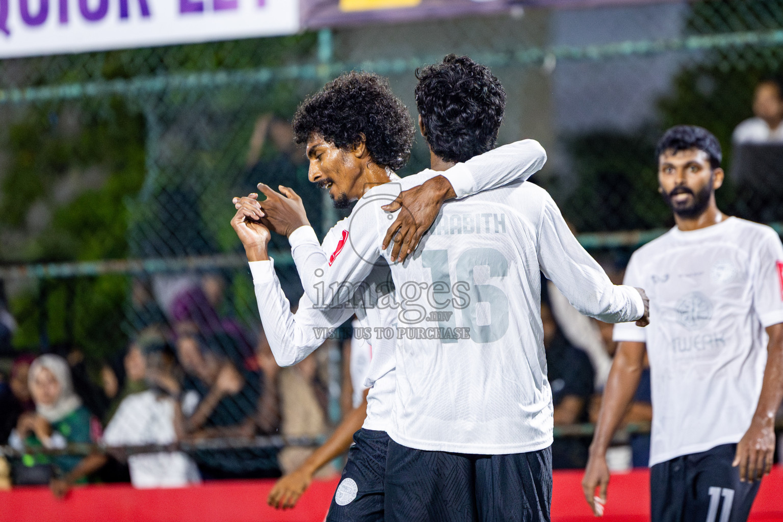 Thaa Omadhoo VS Thaa Kinbidhoo in Day 6 of Golden Futsal Challenge 2025 on Friday, 6th January 2025, in Hulhumale', Maldives Photos: Nausham Waheed / images.mv