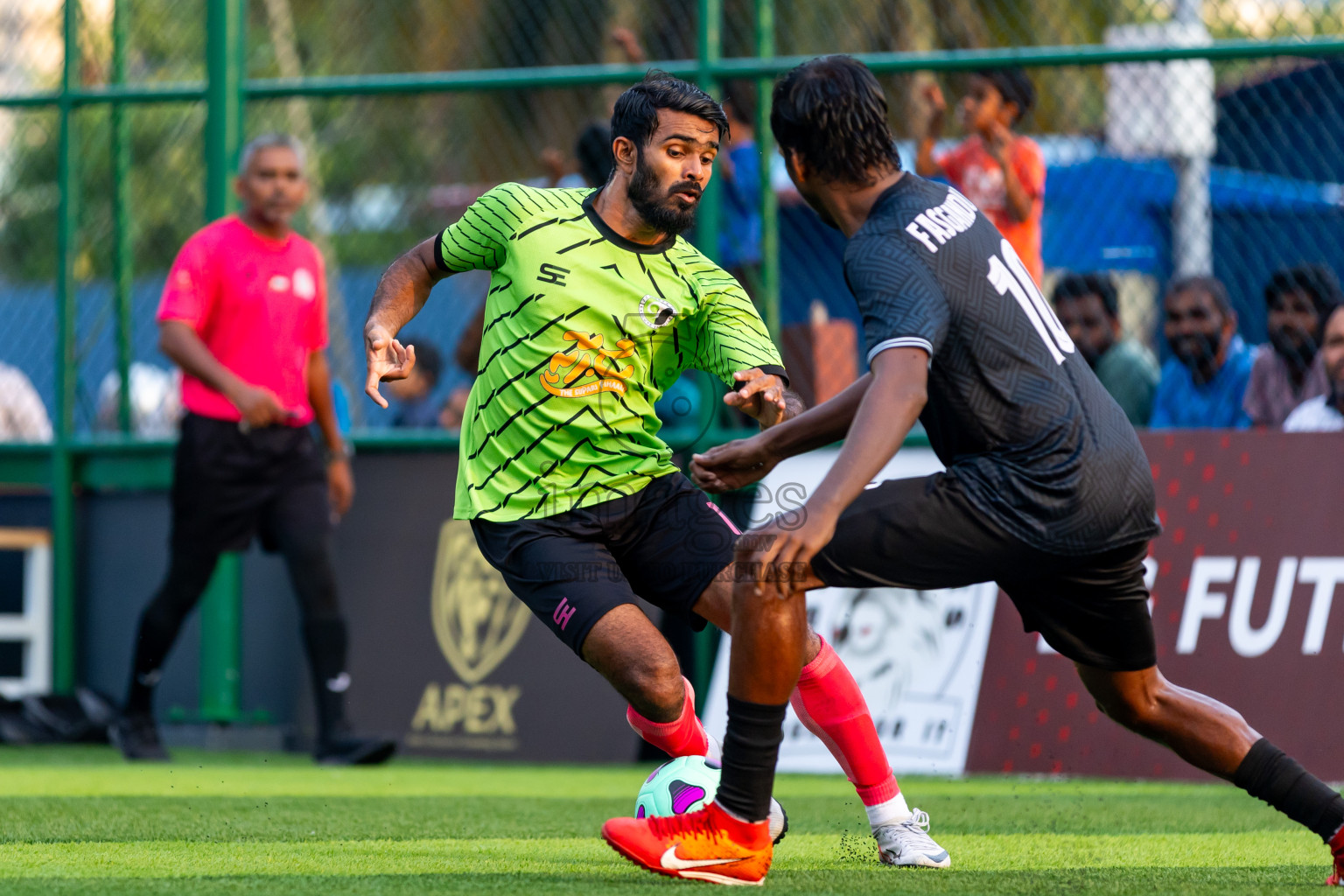 JJ Sports Clubvs Fasgandu SC in Day 1 of BG Futsal Challenge 2024 was held on Thursday, 12th March 2024, in Male', Maldives Photos: Nausham Waheed / images.mv