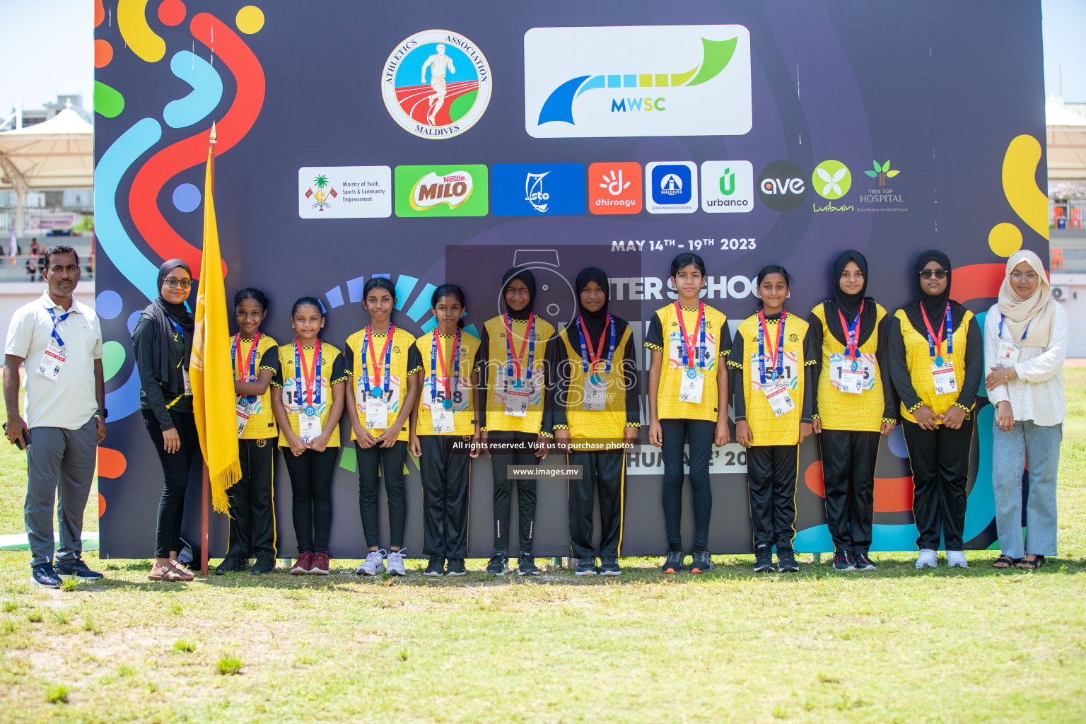 Day four of Inter School Athletics Championship 2023 was held at Hulhumale' Running Track at Hulhumale', Maldives on Wednesday, 18th May 2023. Photos:  Nausham Waheed / images.mv