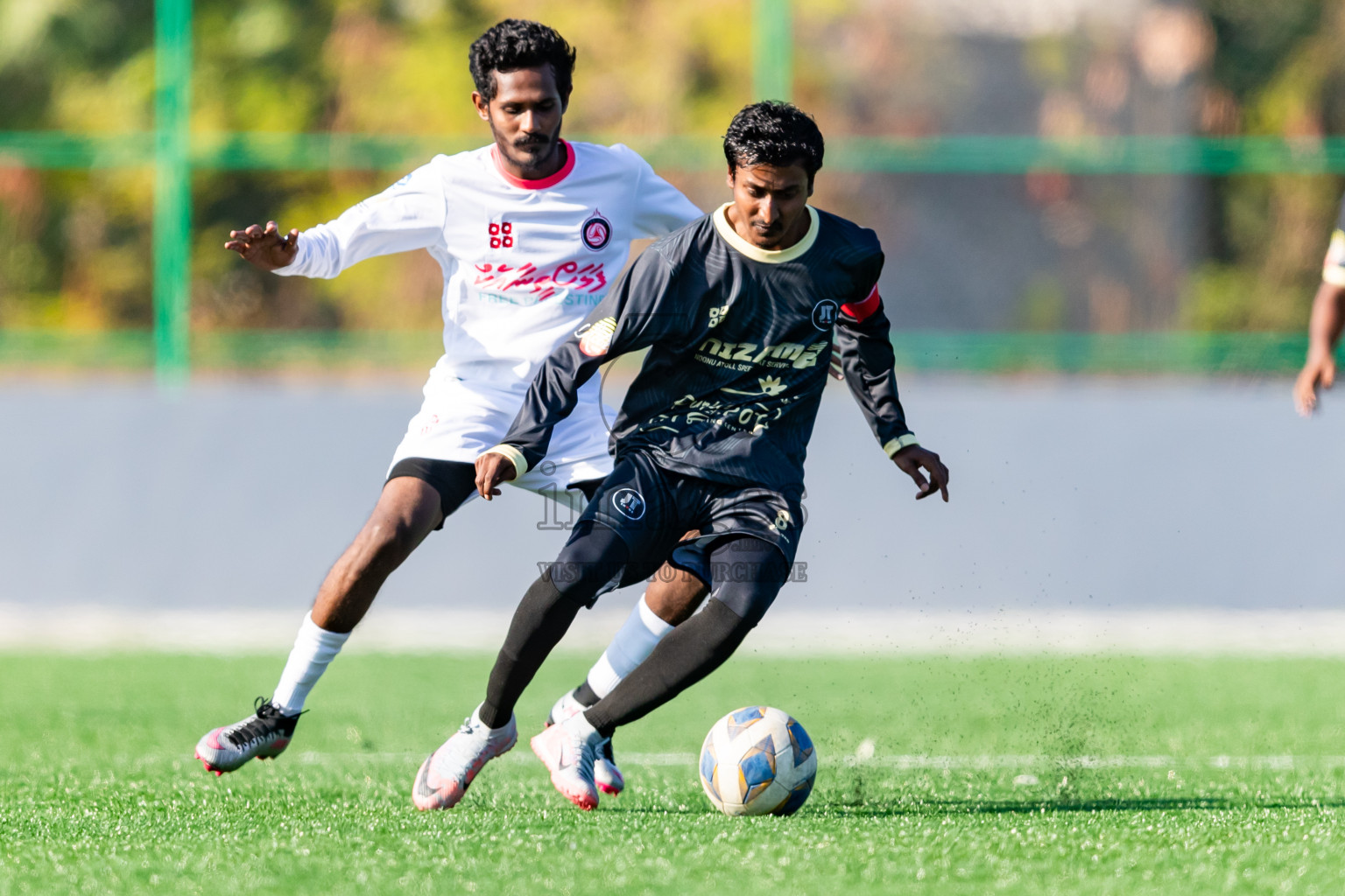 Furious FC vs JT Sports from Manadhoo Council Cup 2024 in N Manadhoo Maldives on Saturday, 24th February 2023. Photos: Nausham Waheed / images.mv