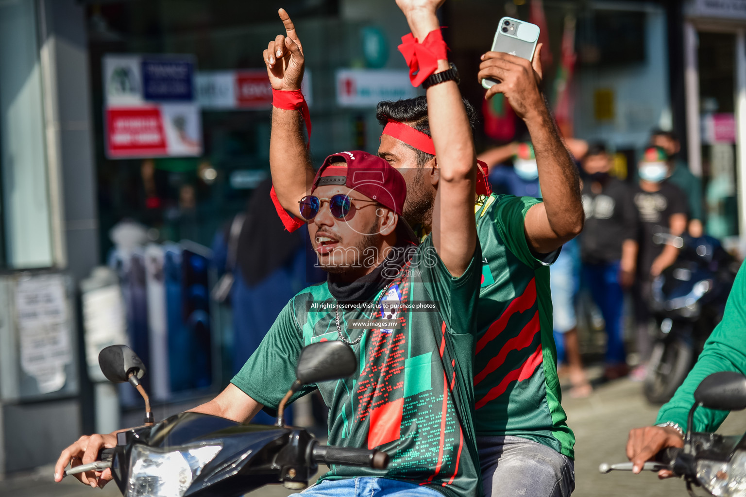 Bangladesh vs India in SAFF Championship 2021 held on 1st October 2021 in Galolhu National Stadium, Male', Maldives