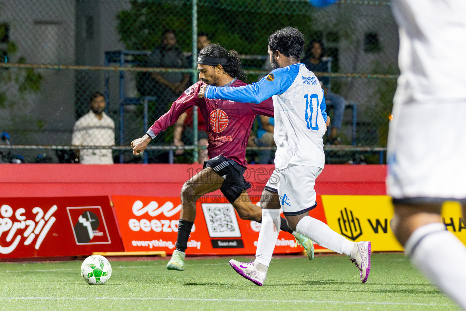 Kulhivaru Vuzaaraa vs Customs RC in Day 9 of Office League 2025 was held on Thursday, 24th April 2025 in Hulhumale', Maldives. Photos: Mohamed Mahfooz Moosa / images.mv
