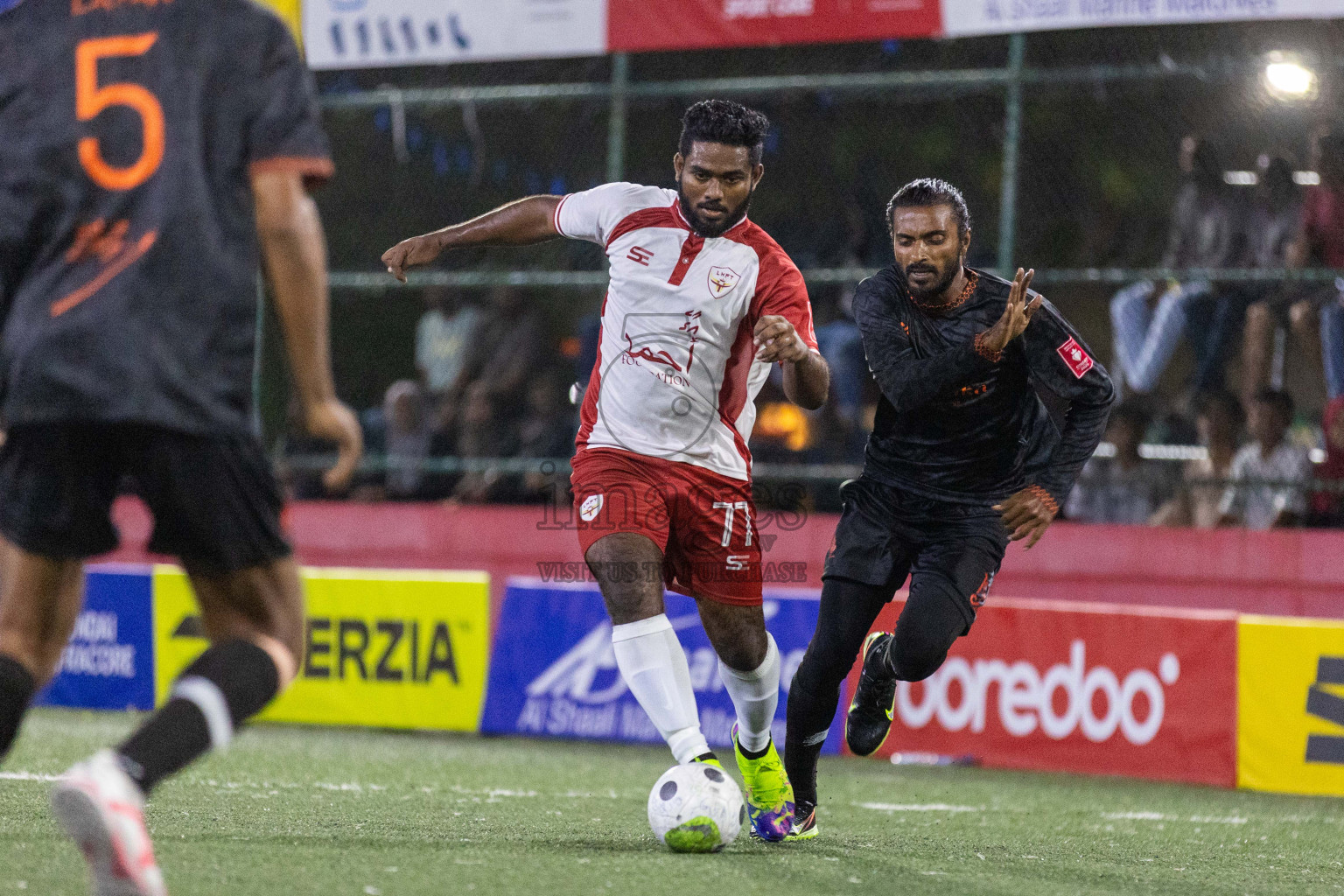 L Hithadhoo VS L Mundoo in Day 12 of Golden Futsal Challenge 2024 was held on Friday, 26th January 2024, in Hulhumale', Maldives Photos: Nausham Waheed / images.mv