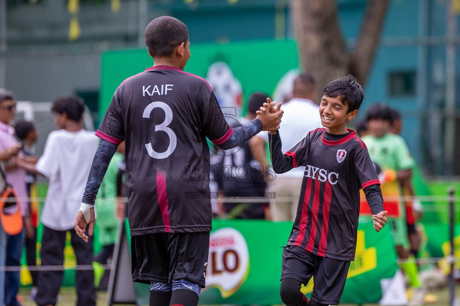 Day 1 of MILO Academy Championship 2024 - U12 was held at Henveiru Grounds in Male', Maldives on Thursday, 4th July 2024. Photos: Shuu Abdul Sattar / images.mv