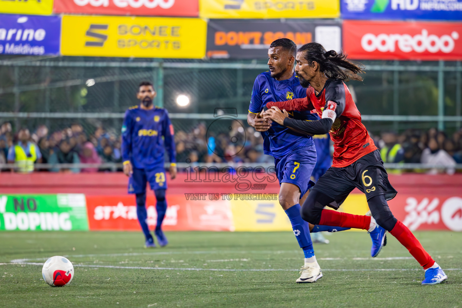 B Eydhafushi vs L Gan in the Final of Golden Futsal Challenge 2024 was held on Thursday, 7th March 2024, in Hulhumale', Maldives 
Photos: Ismail Thoriq / images.mv