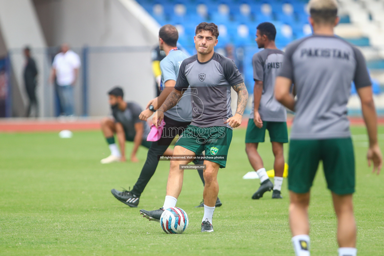 Pakistan vs Kuwait in SAFF Championship 2023 held in Sree Kanteerava Stadium, Bengaluru, India, on Saturday, 24th June 2023. Photos: Hassan Simah / images.mv