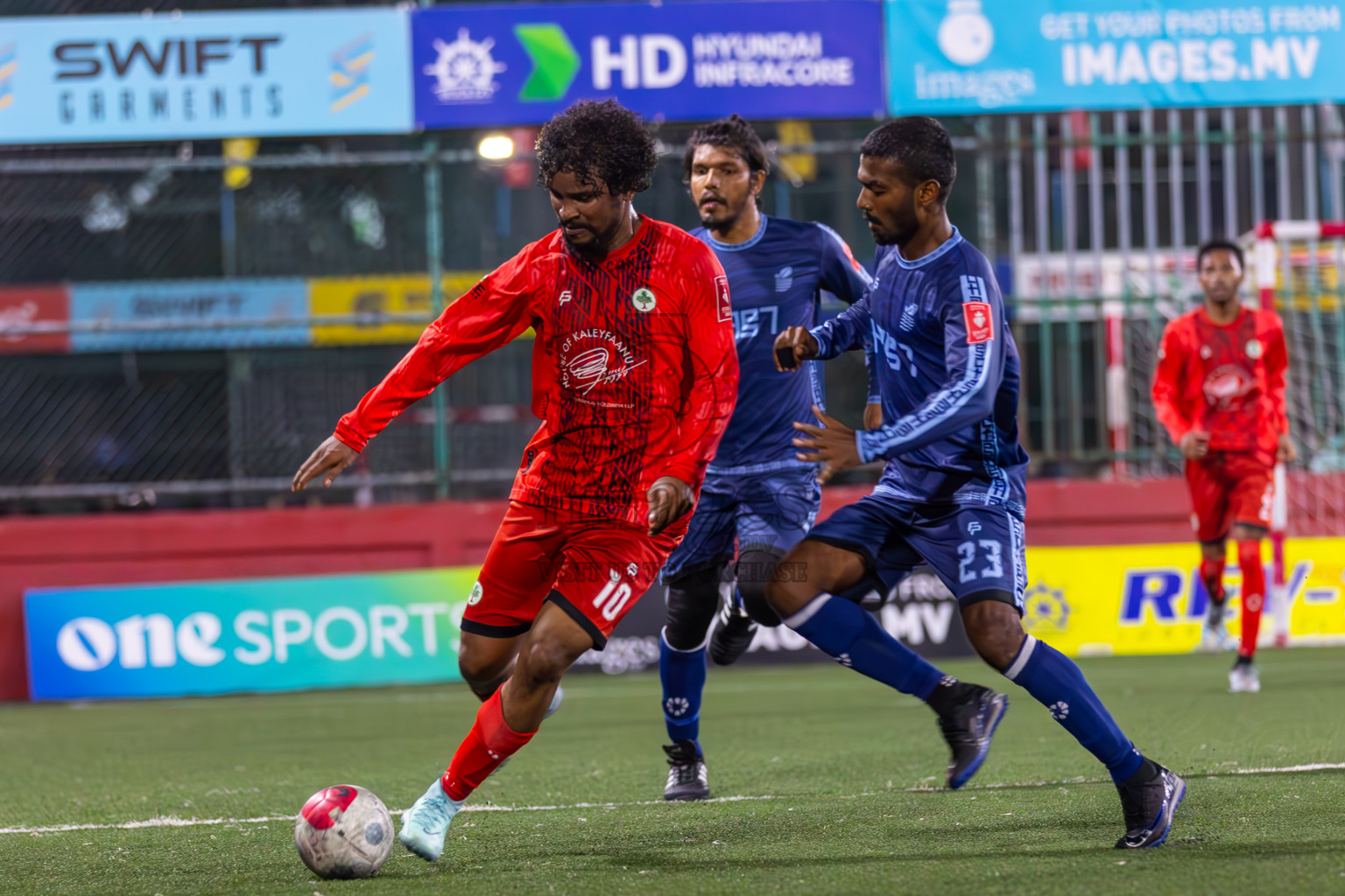 AA Feridhoo vs AA Mathiveri in Day 11 of Golden Futsal Challenge 2024 was held on Thursday, 25th January 2024, in Hulhumale', Maldives
Photos: Ismail Thoriq / images.mv