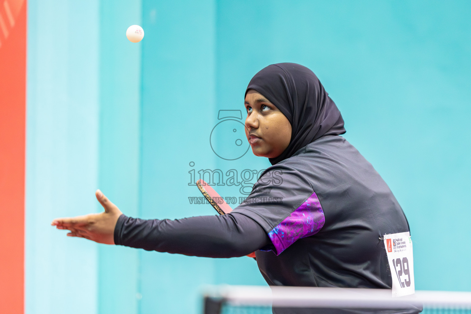 Day 4 of BML 63rd National Table Tennis Tournament 2025 was held on Thursday, 28th August 2025 in Male' TT Hall, Male', Maldives. Photos:  Areef / images.mv