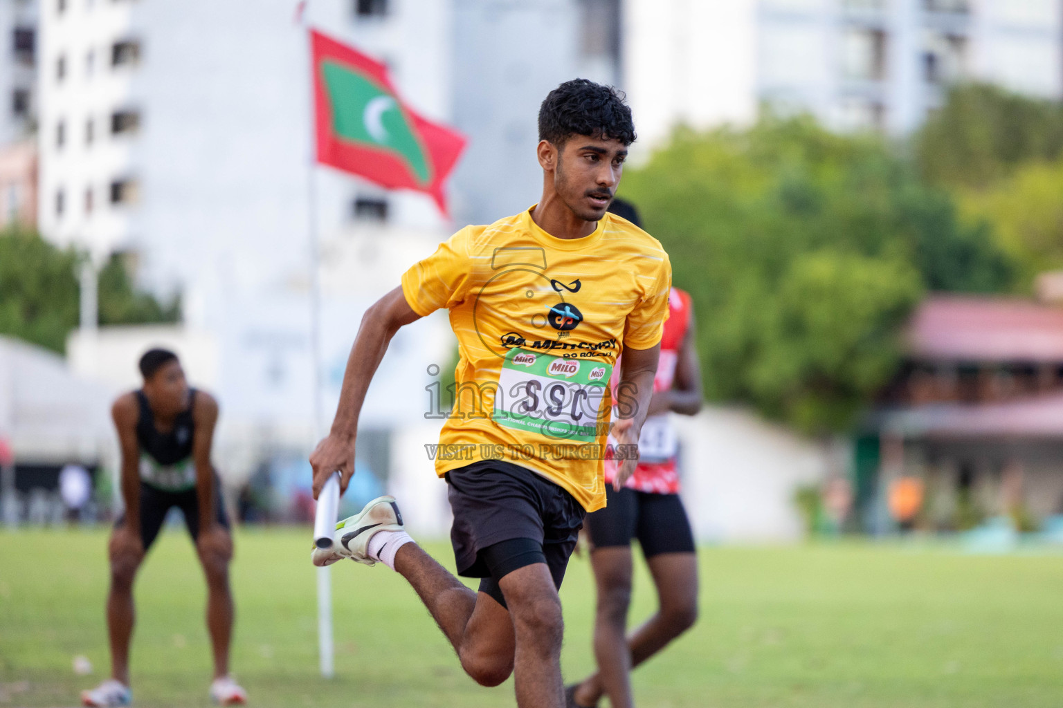 Day 2 of 33rd National Athletics Championship was held in Ekuveni Track at Male', Maldives on Friday, 6th September 2024.
Photos: Ismail Thoriq  / images.mv