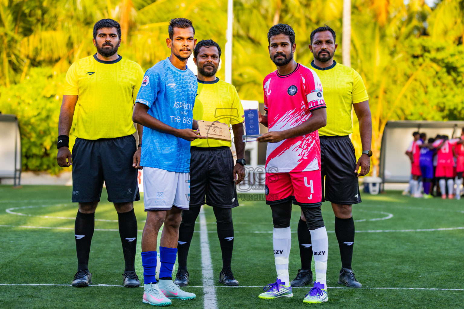 Bandos vs Oblu Experience in Resort League 2025 (North Male Zone) day 16 was held on Thursday, 18th September 2025 in One And Only Reethi Rah Maldives Resort, Photos: Areef Adam / images.mv