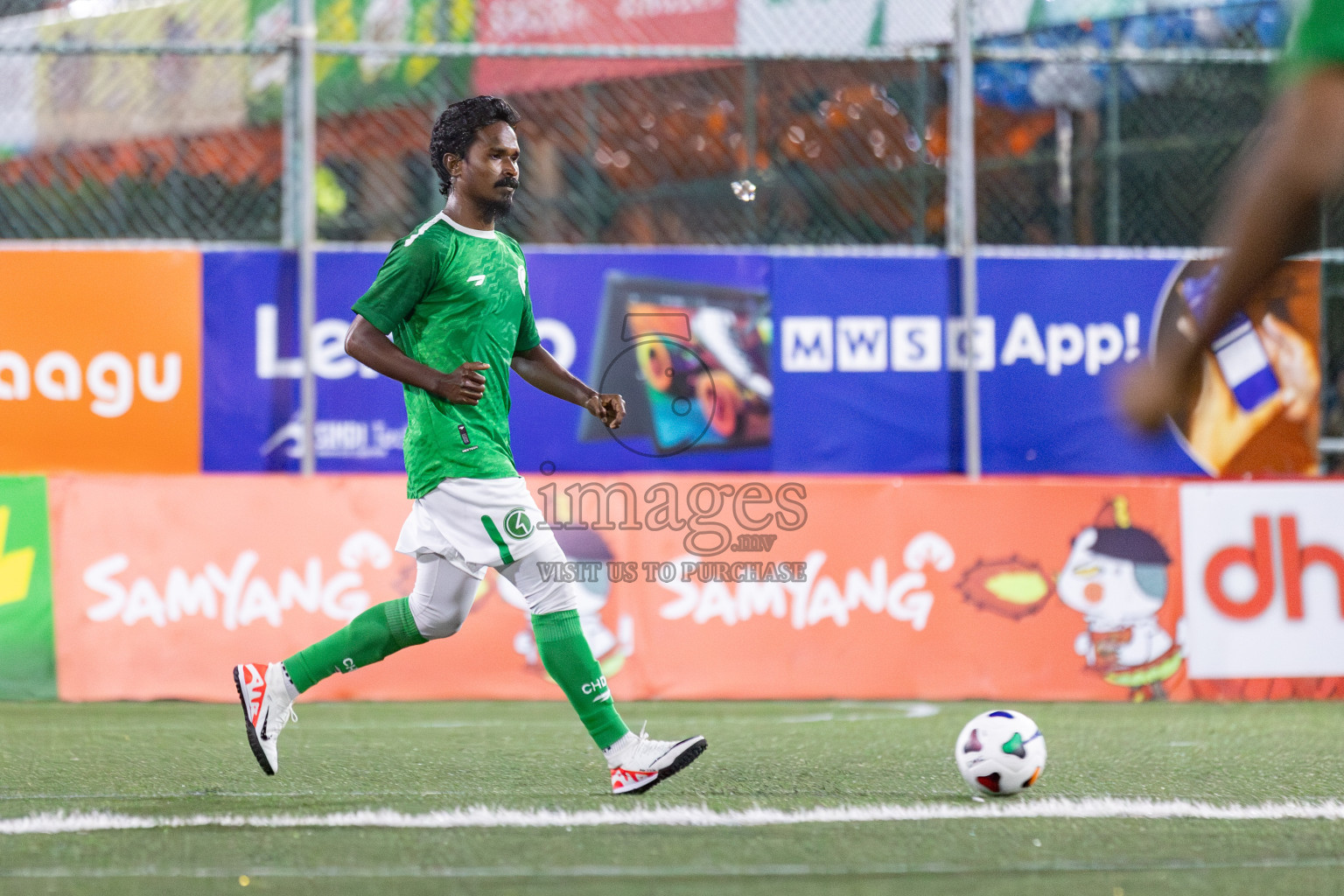 CLUB HDC vs CLUB FEN in Club Maldives Cup 2024 held in Rehendi Futsal Ground, Hulhumale', Maldives on Monday, 23rd September 2024. 
Photos: Mohamed Mahfooz Moosa / images.mv