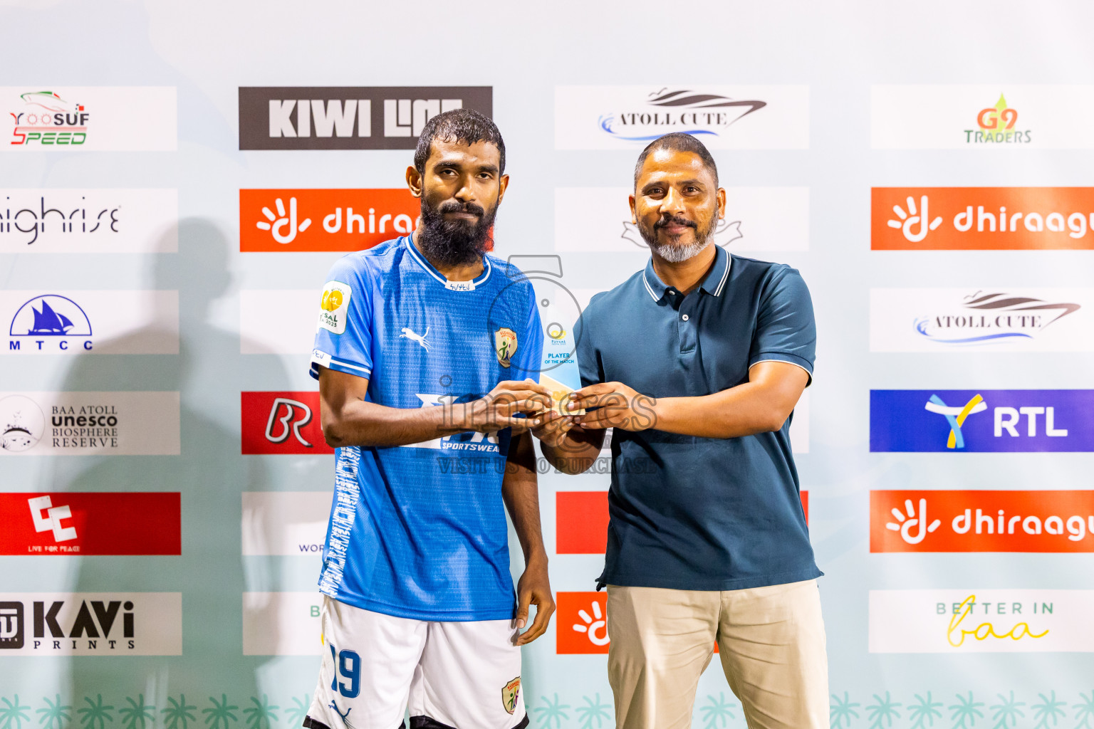 Kudarikilu vs Thulhaadhoo in Day 6 of Better in Baa Futsal Fiesta 2025 Men's division held in B. Eydhafushi, Maldives on Monday, 10th November 2025. Photos: Nausham Waheed / images.mv