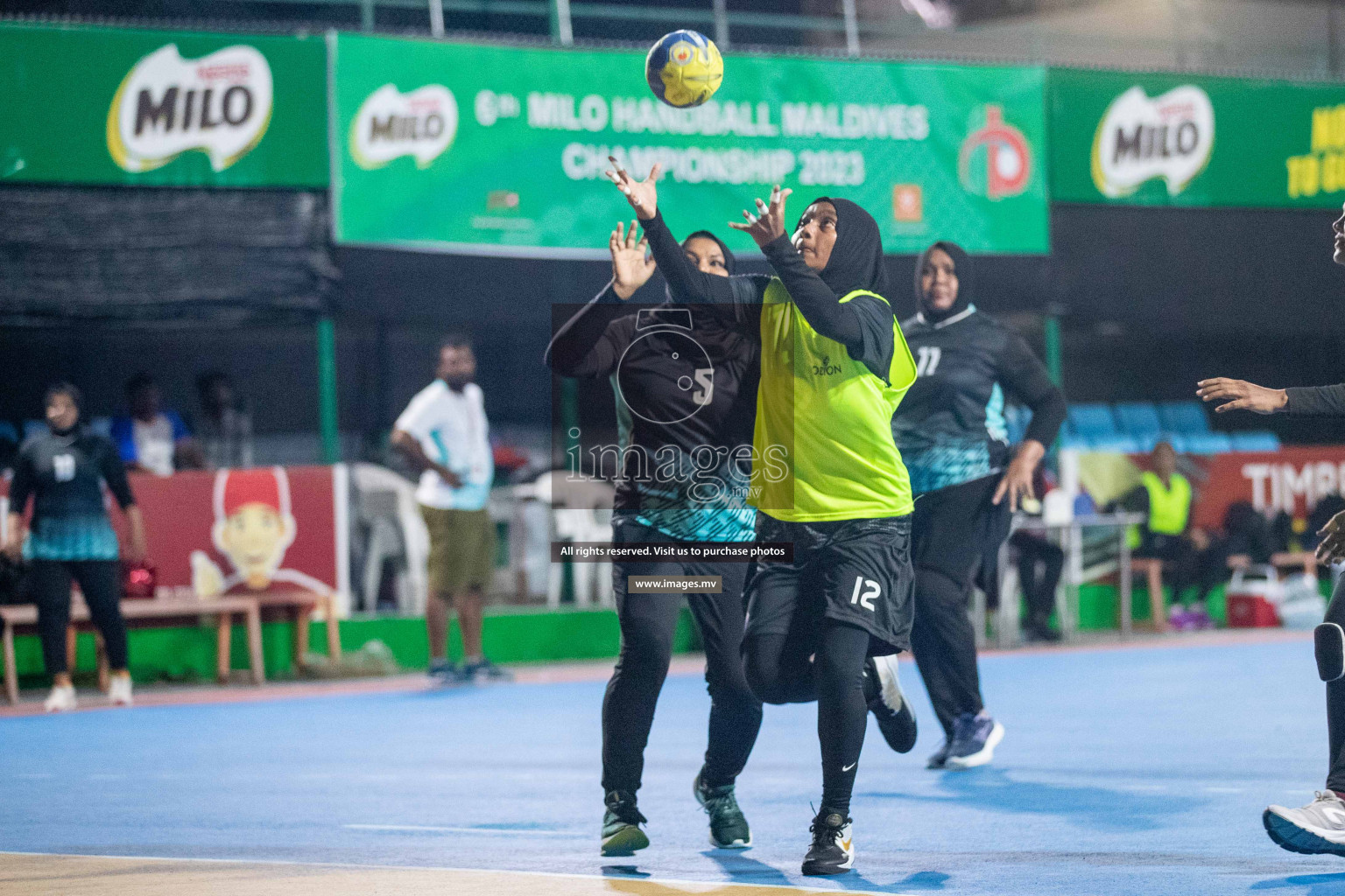 Day 6 of 6th MILO Handball Maldives Championship 2023, held in Handball ground, Male', Maldives on Thursday, 25th May 2023 Photos: Shuu Abdul Sattar/ Images.mv