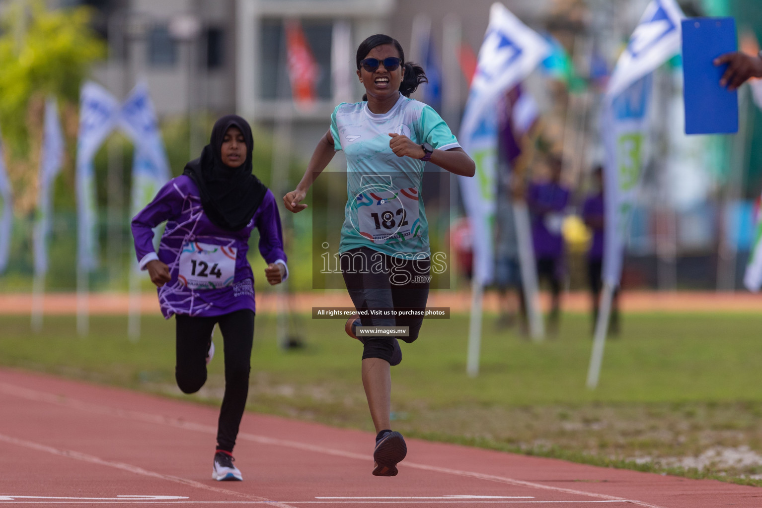 Day three of Inter School Athletics Championship 2023 was held at Hulhumale' Running Track at Hulhumale', Maldives on Tuesday, 16th May 2023. Photos: Shuu / Images.mv