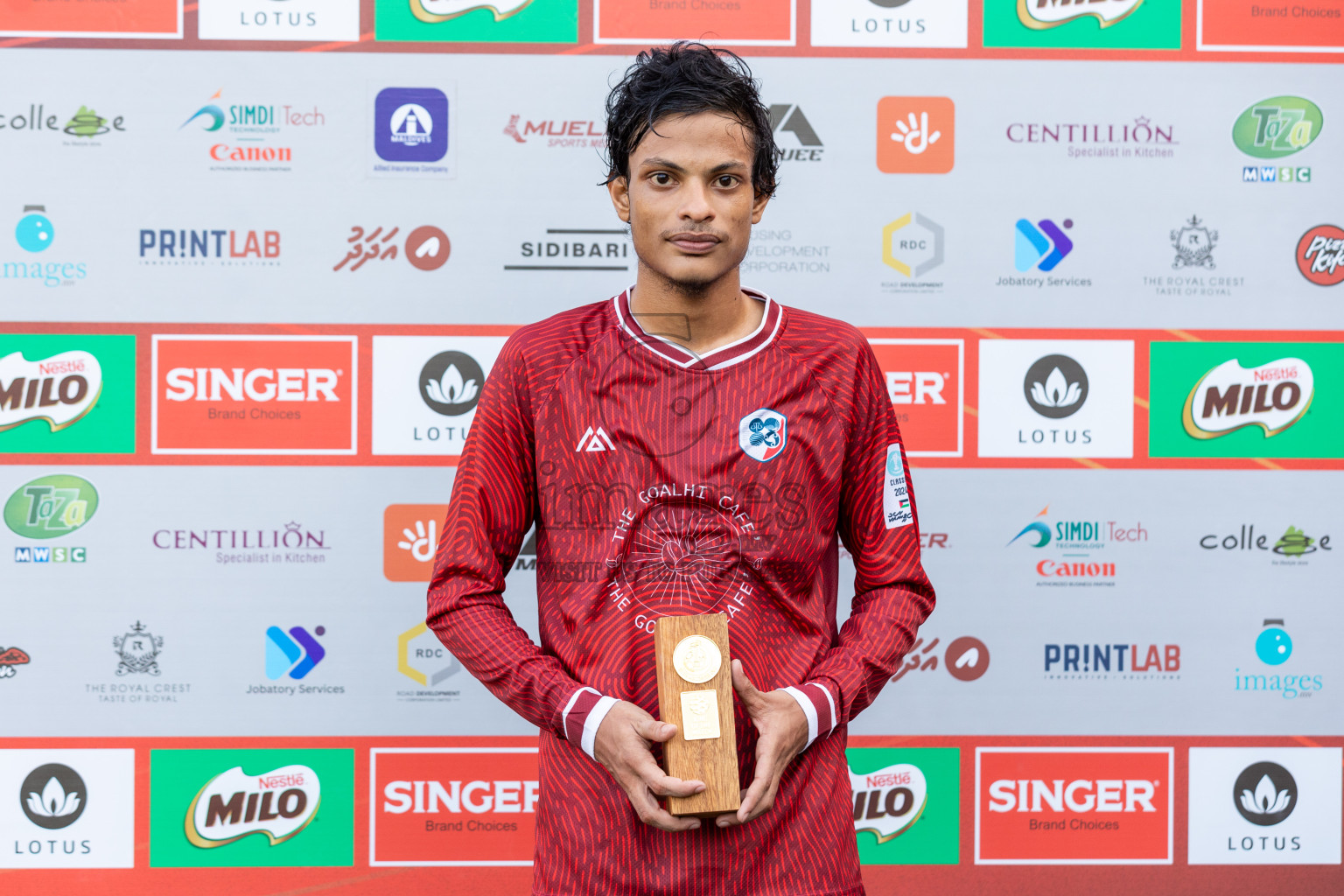 Day 5 of Club Maldives 2024 tournaments held in Rehendi Futsal Ground, Hulhumale', Maldives on Saturday, 7th September 2024. 
Photos: Ismail Thoriq / images.mv