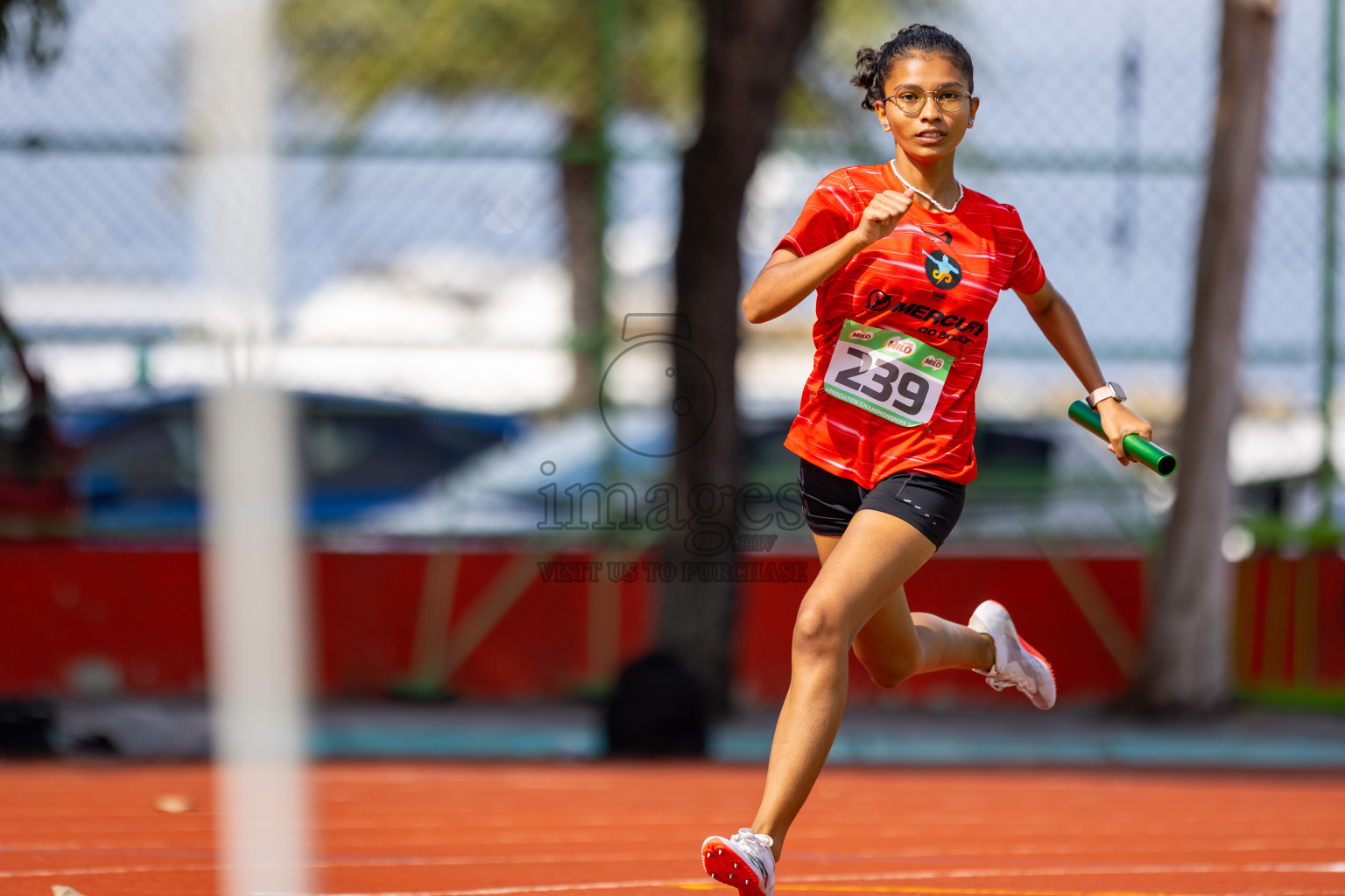 Day 3 of 12th Milo Association Championships was held in Ekuveni Track at Male', Maldives on Saturday, 26th April 2025. Photos: Ismail Thoriq / images.mv