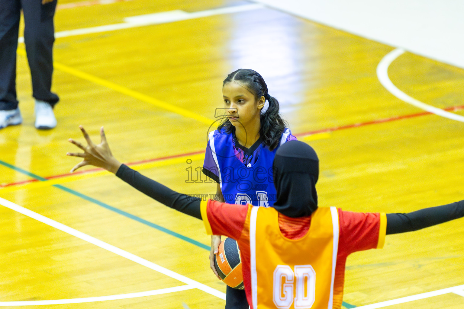 Day 4 of 21st National Netball Tournament was held in Social Canter at Male', Maldives on Saturday, 11th May 2024. Photos: Mohamed Mahfooz Moosa / images.mv