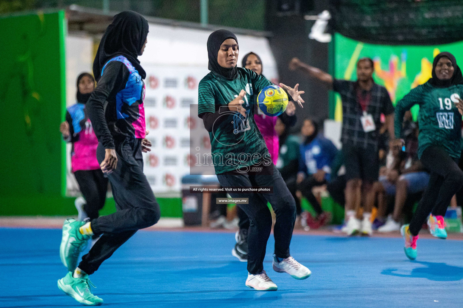 Day 7 of 6th MILO Handball Maldives Championship 2023, held in Handball ground, Male', Maldives on Friday, 26th May 2023 Photos: Nausham Waheed/ Images.mv