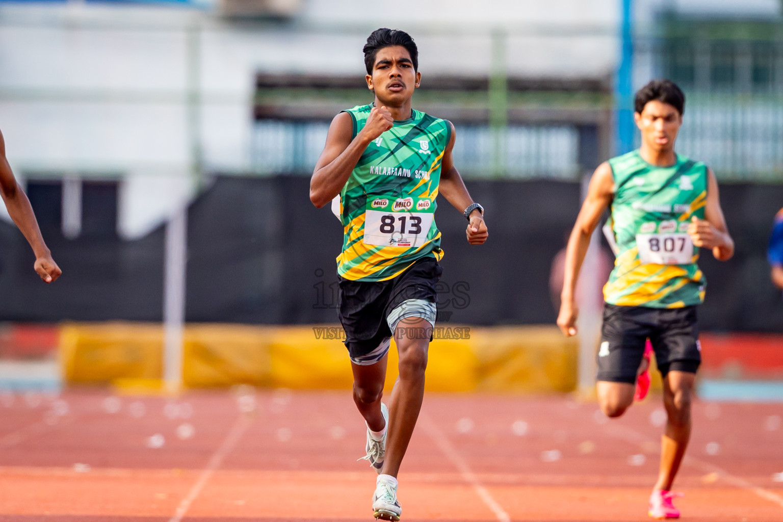Day 3 of Inter-school Athletics Championship 2025 held in Ekuveni Synthetic Track, Male', Maldives on Wednesday, 08th October 2025. Photos by: Nausham Waheed / Images.mv